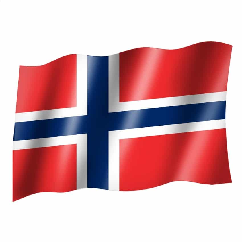 Flagge Fahne Norwegen Royal Hissflagge 90 x 150 cm 